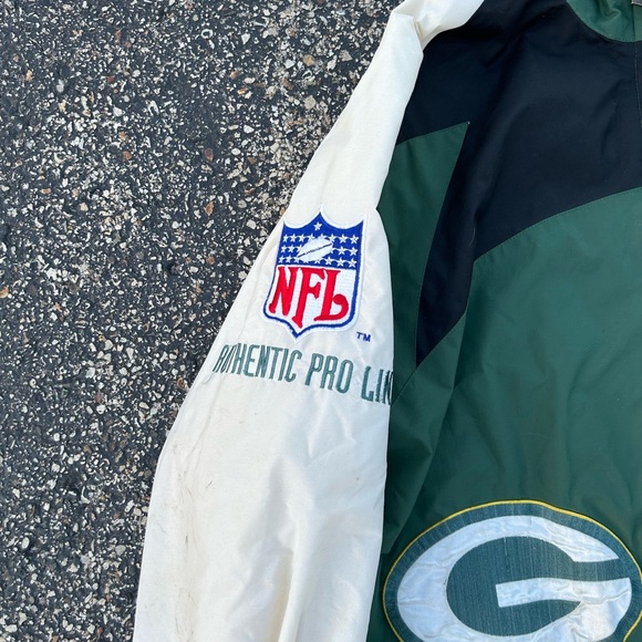 Logo Athletic “starter” windbreaker Shark tooth GreenBay Packers Size XL - Picture 2 of 6